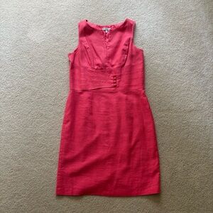 Dressbarn Coral Sleeveless Midi Dress